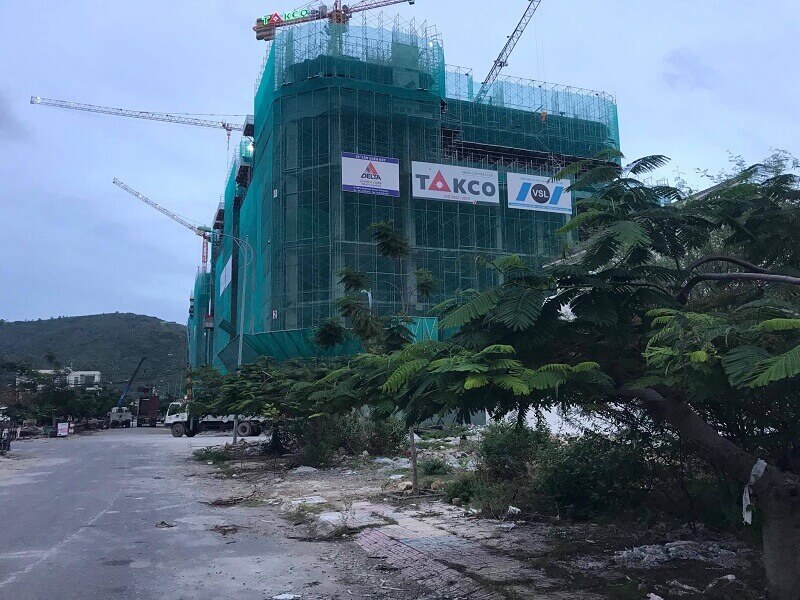 La Luna Resort Nha Trang tiến độ dự án tháng 11/2017