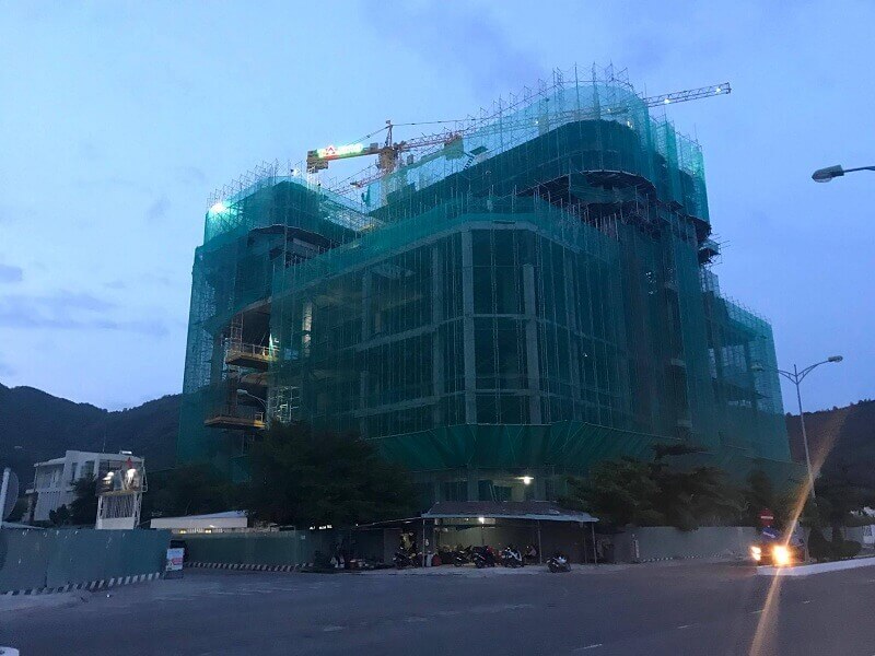 Hình ảnh cập nhật tiến độ Swisstouches La Luna Resort Nha Trang