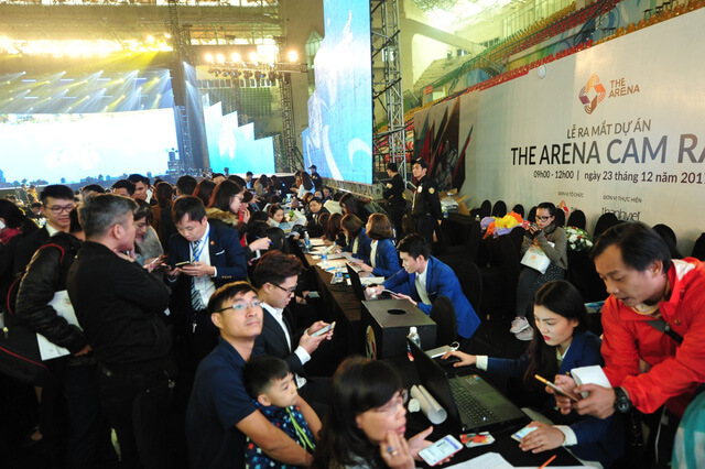 Sự kiện chính thức ra mắt The Arena thu hút sự quan tâm của đông đảo nhà đầu tư và quý khách hàng 