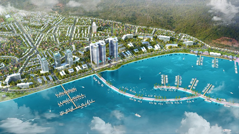 Phối cảnh toàn dự án Swisstouches Laluna Resort Nha Trang