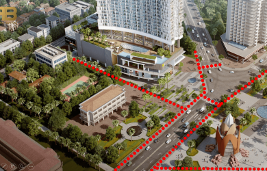Dự án AB Central Square dẫn đầu cuộc đua căn hộ khách sạn sở hữu vị trí không thể đắc địa hơn