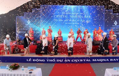 Lễ đồng thổ dự án Crystal Marina Nha Trang